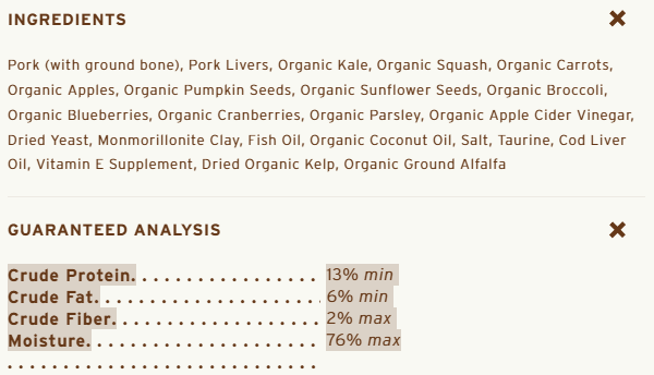 Primal Cat Frozen Nuggets, Pork, 3 lb