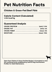 Open Farm Dog Grain Free Chicken & Beef Pate 12.5 oz