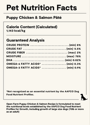 Open Farm Dog Grain Free Puppy Chicken & Salmon Pâté 12.8 oz