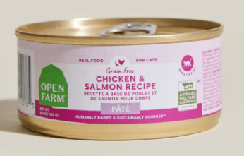 Open Farm Harvest Chicken & Salmon Pâté for Cats