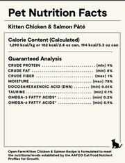 Open Farm Chicken & Salmon Pâté for Kittens