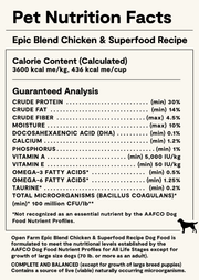 Open Farm Epic Blend Chicken & Superfood dry dog food