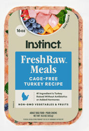 Instinct FreshRaw Meals Cage-Free Turkey Recipe for Dogs