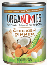 OrgaNOMics Chcken Dinner for Dogs, 12.5oz