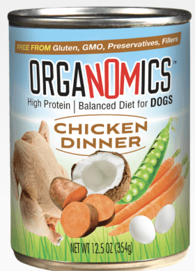 OrgaNOMics Chcken Dinner for Dogs, 12.5oz
