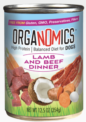 OrgaNOMics Lamb & Beef Dinner for Dogs, 12.5oz