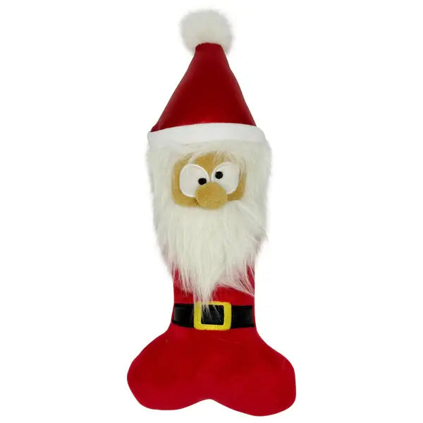 Huxley and Kent Dog Power Plush SILLY SANTA BONE