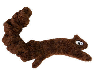 Cycle Dog Duraplush Springy Squirrel, Medium