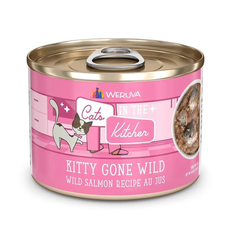 Weruva Kitty Gone Wild Salmon 6 oz