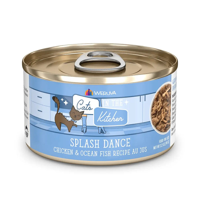 WERUVA CATS IN THE KITCHEN CAN SPLASH DANCE 3.2OZ