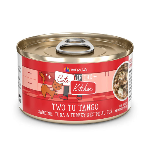 WERUVA CATS IN THE KITCHEN CAN TWO-TU TANGO 3.2OZ