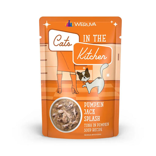 WERUVA CATS IN THE KITCHEN POUCH PUMPKIN JACK SPLASH 3OZ