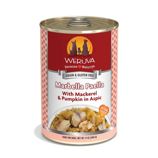 Weruva Marbella Paella Mackerel and Pumpkin in Aspic 14oz
