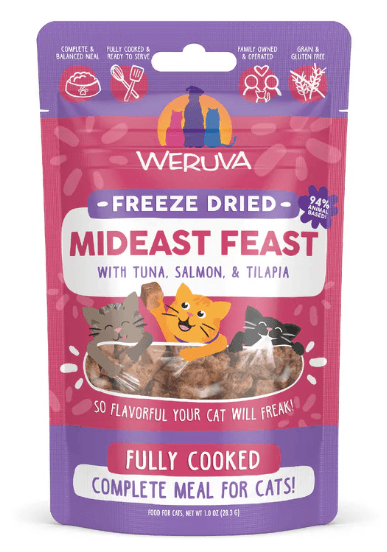 Weruva Mideast Feast Freeze Dried for Cats, 1oz