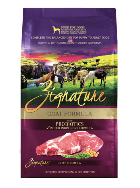 Zignature Goat Formula Dry Dog Food