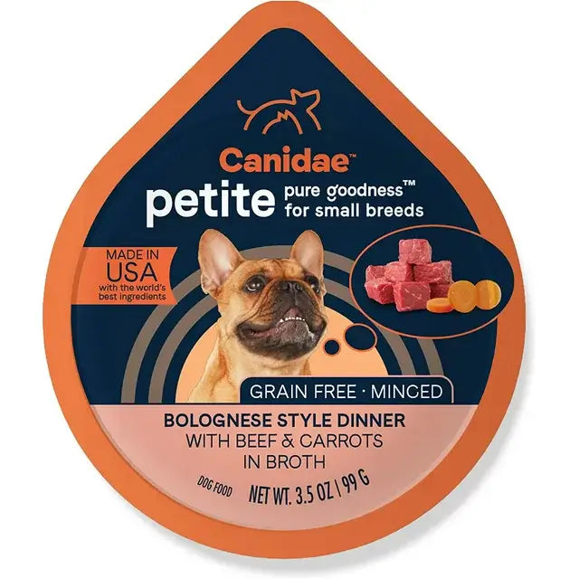 Canidae Pure Petite Grain Free Bolognese - Beef and Carrots 3.5oz
