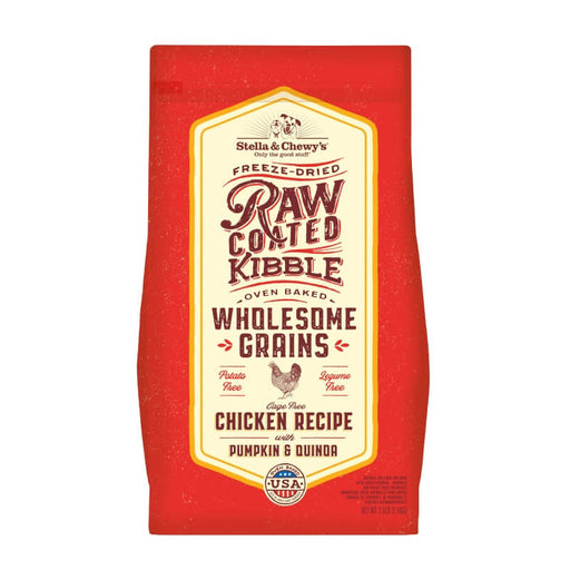 Stella & Chewy's Wholesome Grains Raw Coated Puppy Kibble, Chicken