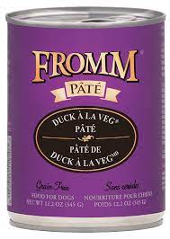 Fromm Duck À La Veg Pâté 12.2oz