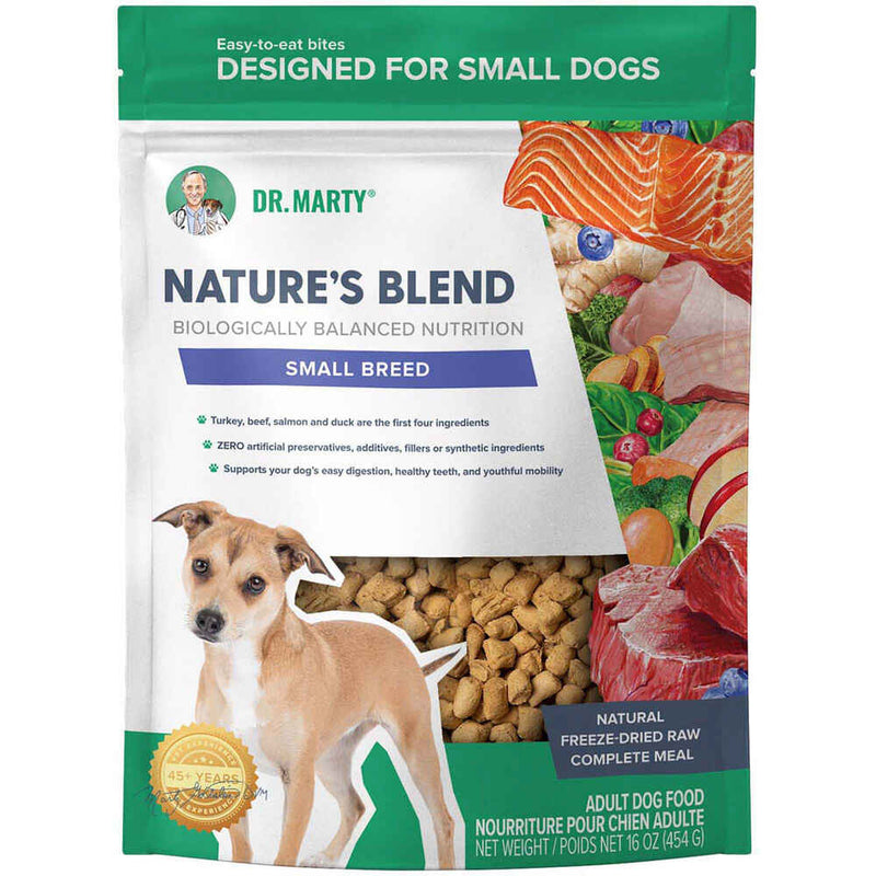 Dr. Marty Nature's Blend Small Breed Premium Freeze-Dried Raw Dog Food
