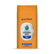 Earthbath Oatmeal & Aloe cat and dog grooming wipes in Vanilla & Almond, 100-count pack, helps relieve itching. Sold at Jake's Pet Supply Boca Raton Lake Worth