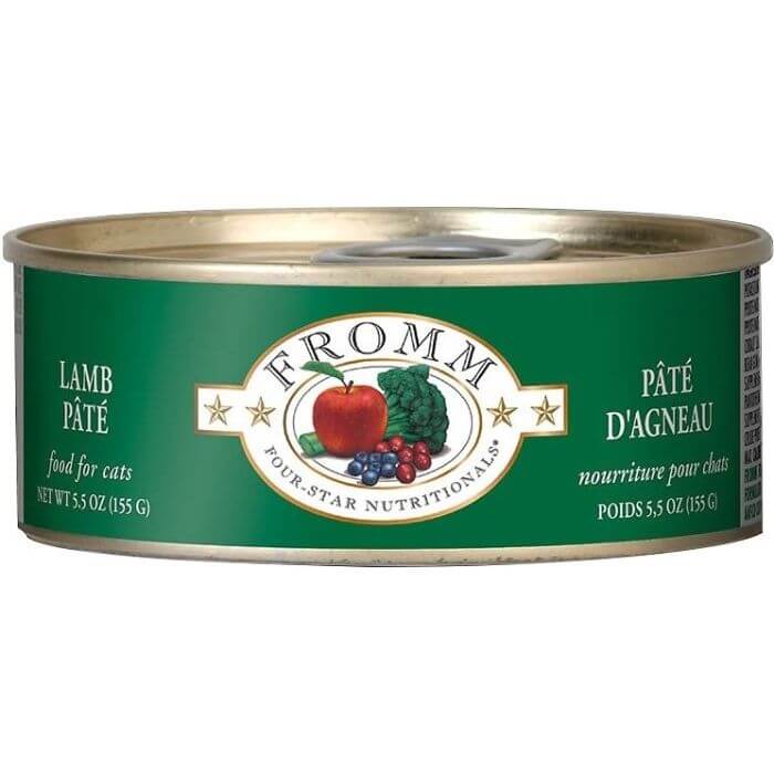 Fromm 4 Star Cat Can Lamb Pate 5.5 oz