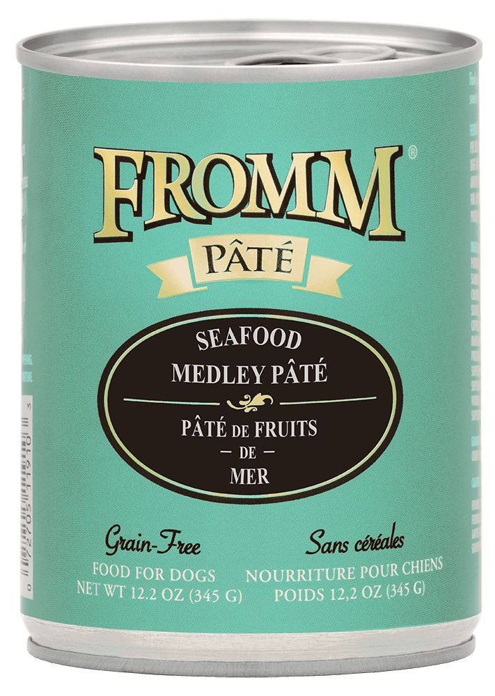 Fromm Dog Can, Seafood Medley Pâté 12.2oz