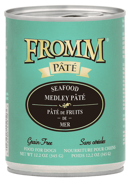 Fromm Dog Can, Seafood Medley Pâté 12.2oz
