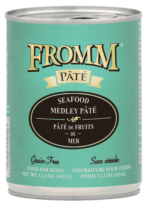 Fromm Dog Can, Seafood Medley Pâté 12.2oz