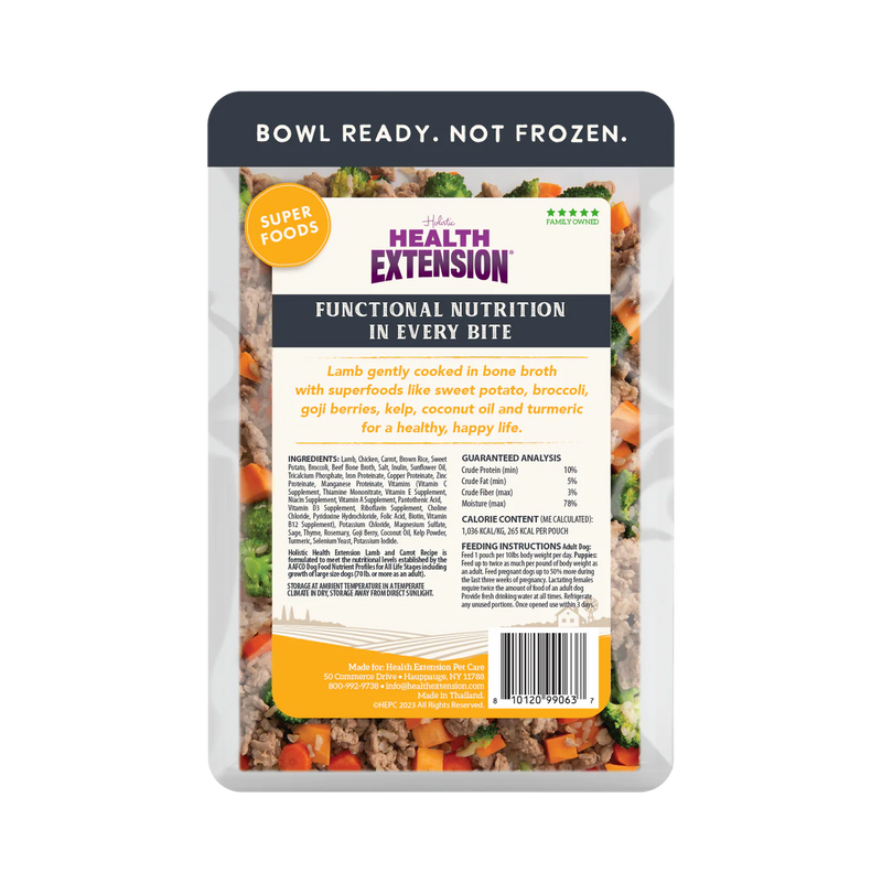 Health Extension Whole Foods Gently Cooked Dog Food