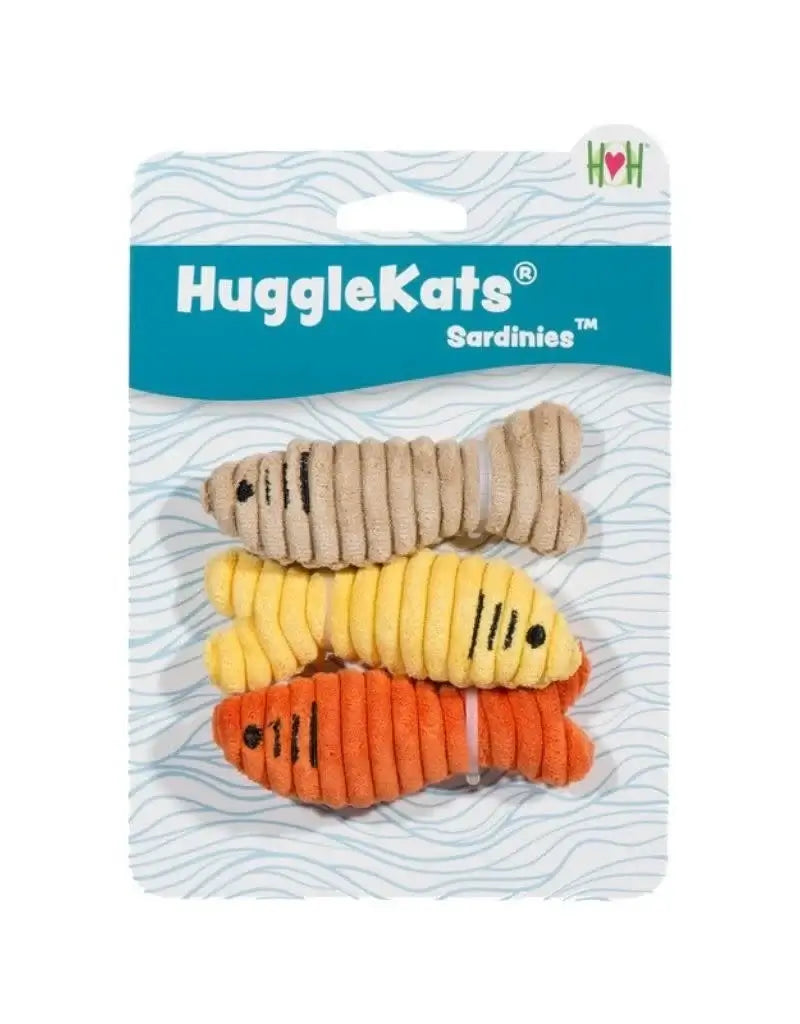 HuggleKats Sardinies Cat Toy