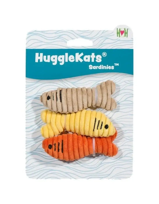 HuggleKats Sardinies Cat Toy