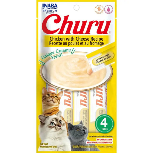 Churu Lickable Purée Chicken with Cheese 4ct