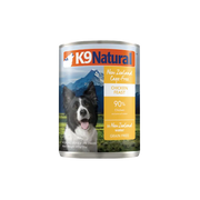 K9 Natural New Zealand Cage-Free Chicken Feast grain-free canned dog food, 370 g, 90% chicken for all dogs. Sold at Jake's Pet Supply Boca Raton Lake Worth