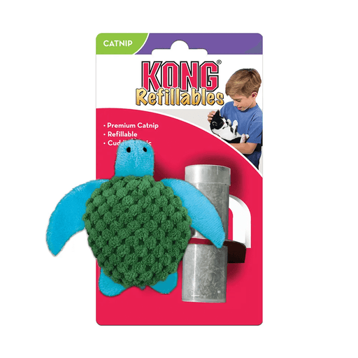 Kong Refillable Turtle Catnip Cat Toy