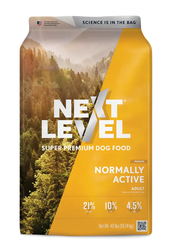 Next Level Normally Active Adult Dry Dog Food 40 lb