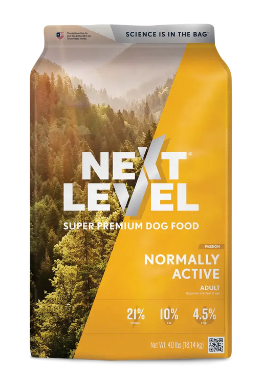 Next Level Normally Active Adult Dry Dog Food 40 lb