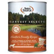 NutriSource - HARVEST SELECTS HUNTER''S BOUNTY Formula - SINGLE Dog Can, 12.3Oz