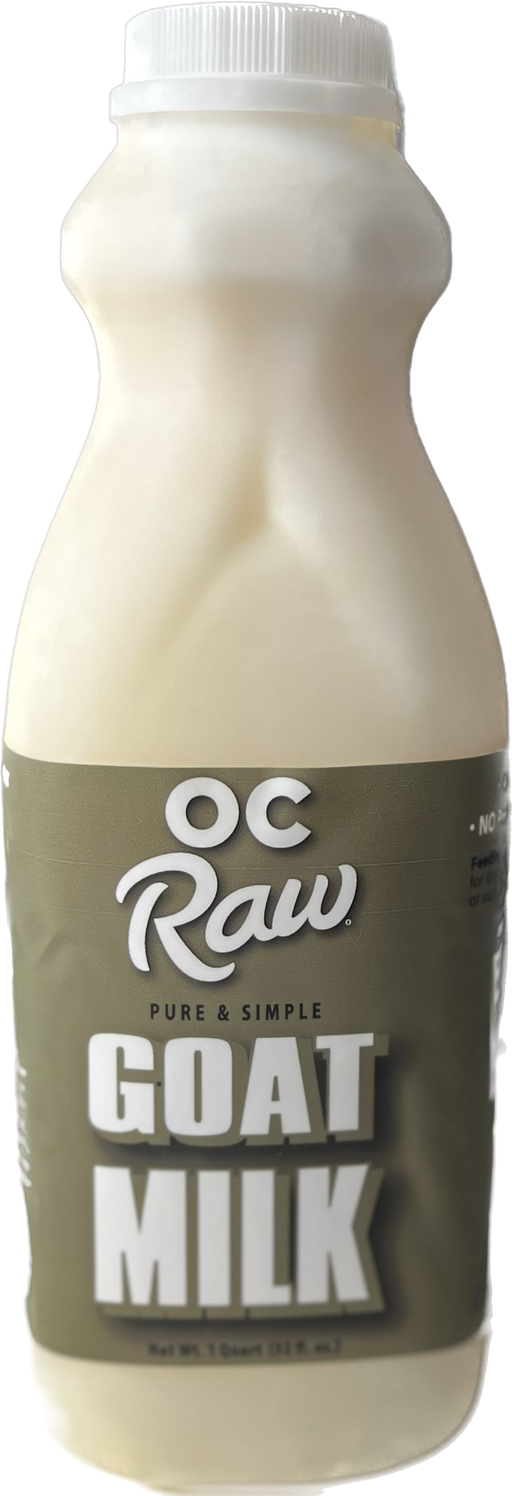 OC Raw Frozen, Goat Milk 32oz bottle