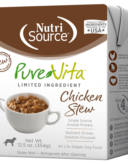 Pure Vita Limited Ingredient Chicken Stew 12.5 oz