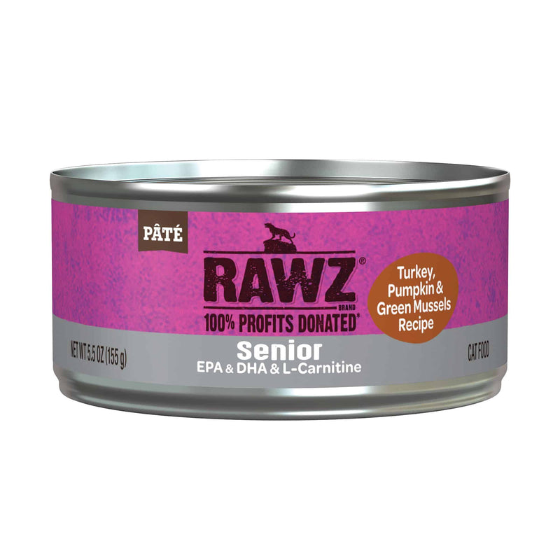 Rawz Senior wet cat food - Turkey recipe