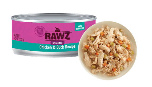 RAWZ Shredded Chicken & Duck Wet Cat Food