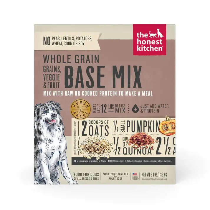 The Honest Kitchen Whole Grain Fruit & Vegetable Base Mix 7 lb box