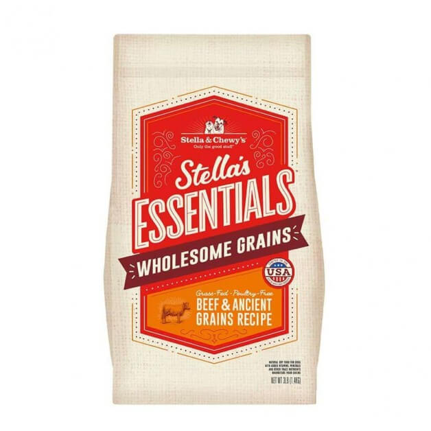 Stella & Chewy's Wholesome Essentials Beef & Ancient Grains Dry Dog Food, 3 lbs