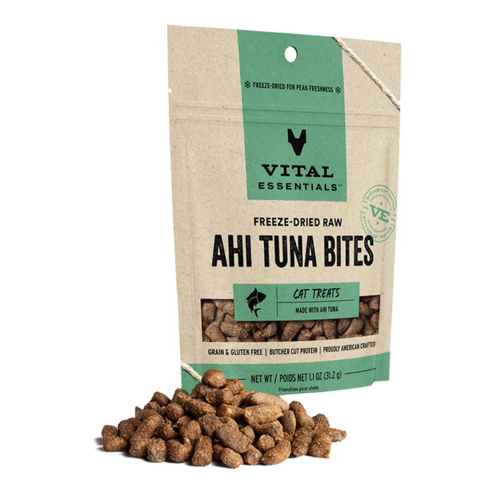 Vital Essentials Cat Treats Freeze-Dried Ahi Tuna 1.1oz