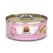 WERUVA CANS AMAZON LIVIN CHCKEN AND CHICKEN LIVER IN GRAVY 5.5OZ