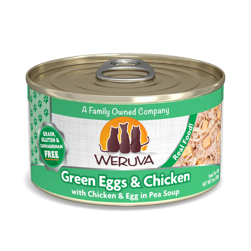 WERUVA CANS GREEN EGGS AND CHICKEN 3OZ