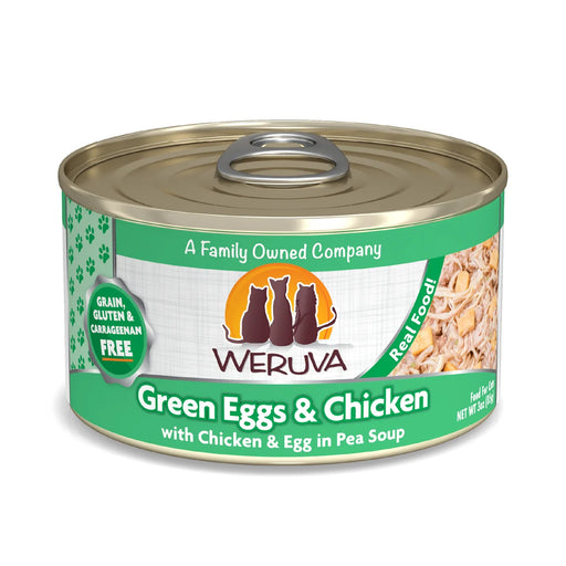 WERUVA CANS GREEN EGGS AND CHICKEN 3OZ