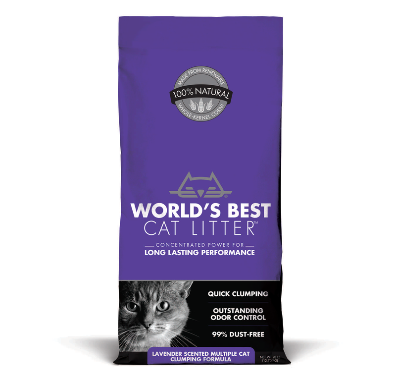 World's Best Lavender Scented Multiple Cat Clumping