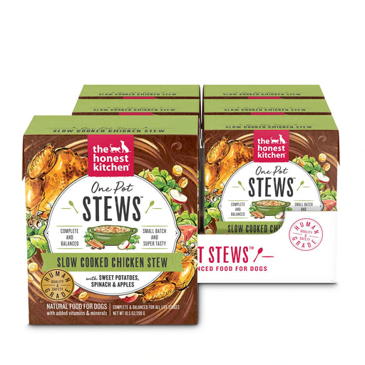 The Honest Kitchen-One Pot Stew Slow Cooked Chicken Stew with Sweet Potato, Spinach Apples 10.5oz