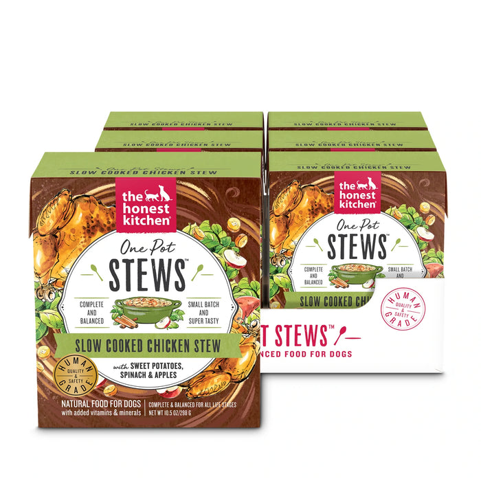 The Honest Kitchen-One Pot Stew Slow Cooked Chicken Stew with Sweet Potato, Spinach Apples 10.5oz